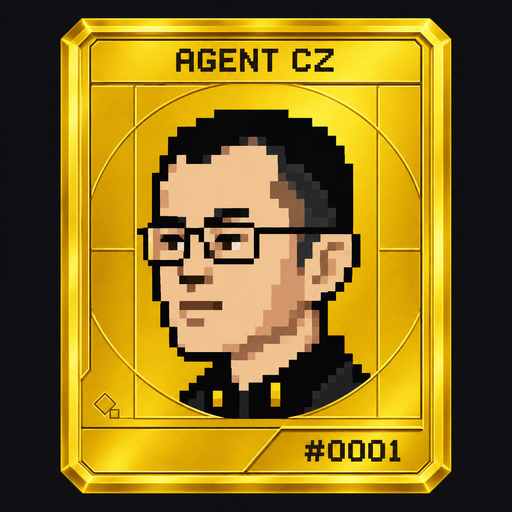 Agent CZ 创世原点 8BIT黄金卡片